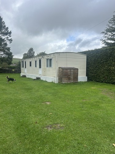 Static caravan bedroom - static,