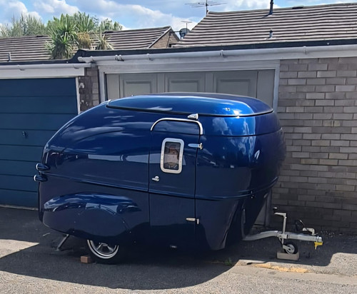 Custom tear drop caravan - custom,